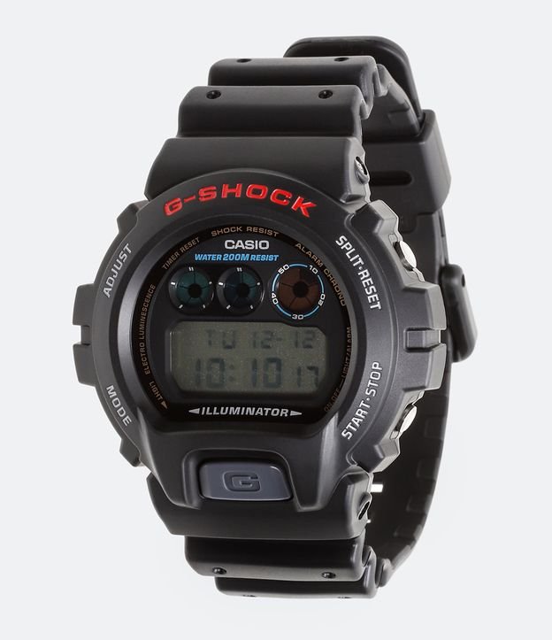 Relógio Masculino G-Shock Casio DW-6900-1VDR Digital U 1