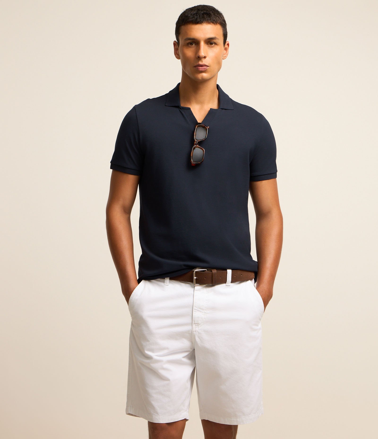 Bermuda Reta em Sarja com Bolso 2