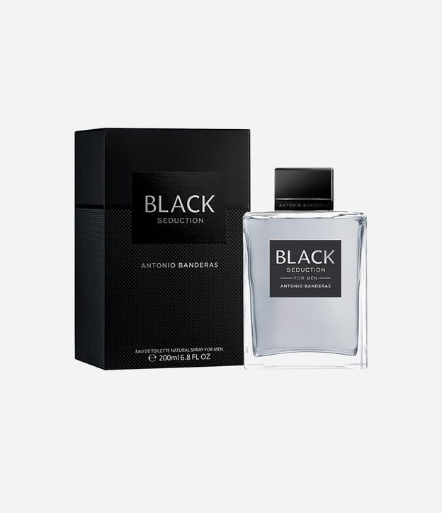 Perfume Antonio Banderas Seduction in Black Eau de Toilette Masculino 200ml 2