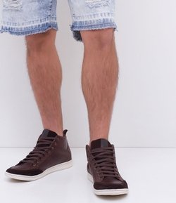 Sapatênis Masculino em Couro Satinato Genuine - Renner