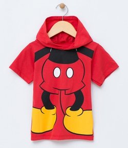 Camiseta Infantil com Estampa Mickey Mouse - Tam 1 a 4
