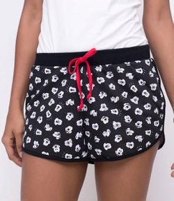 Short de Pijama Estampado Mickey