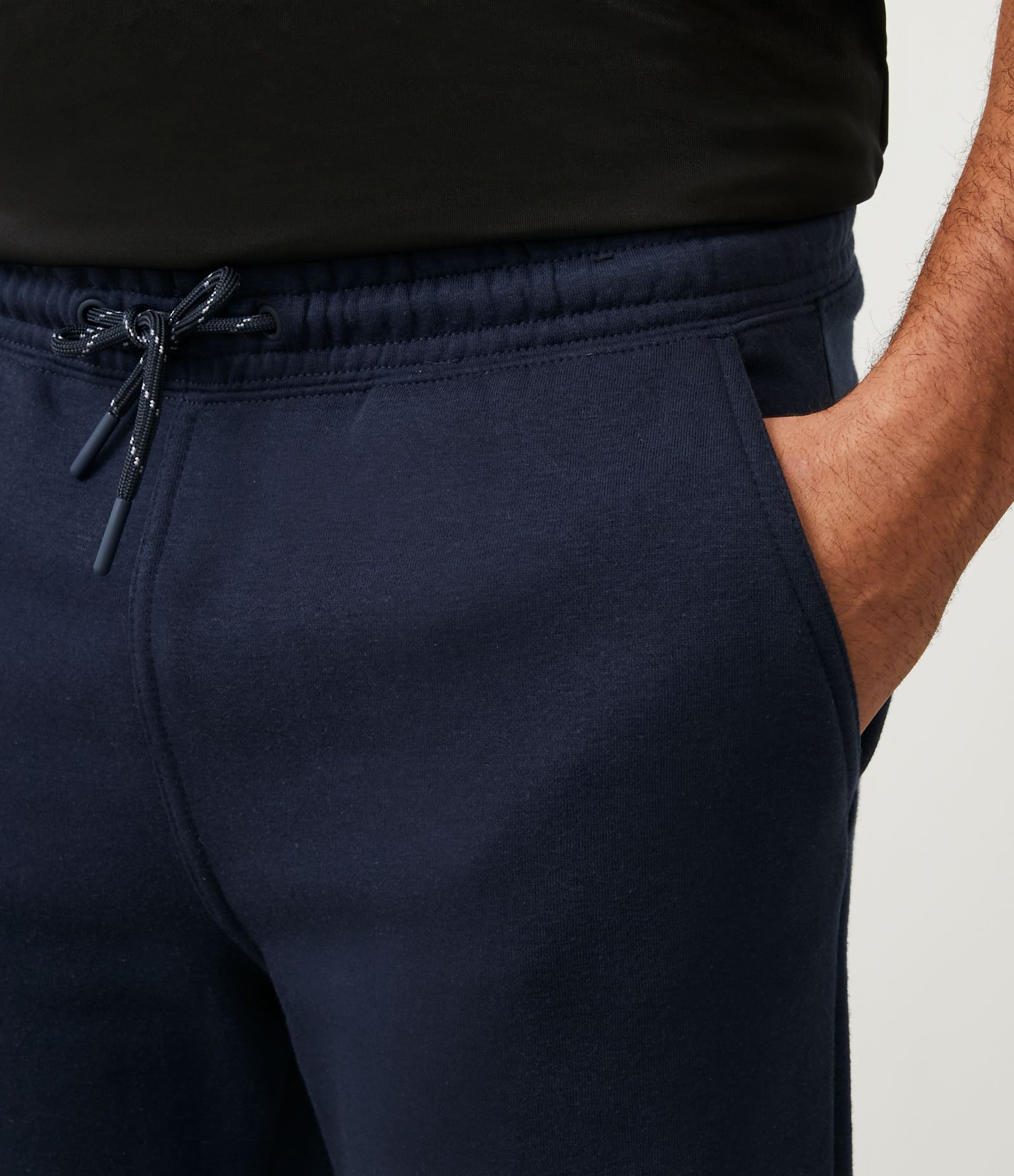Calça Jogger Esportiva Básica em Moletom com Cordão 4