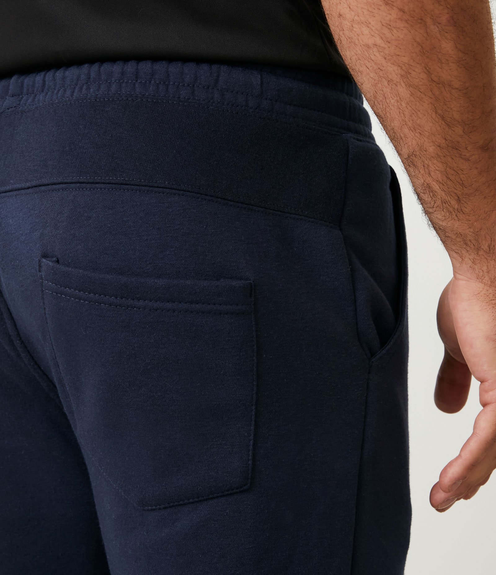 Calça Jogger Esportiva Básica em Moletom com Cordão 5