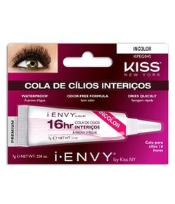 Cola para Cílios Postiços Kiss I-Envy 16h