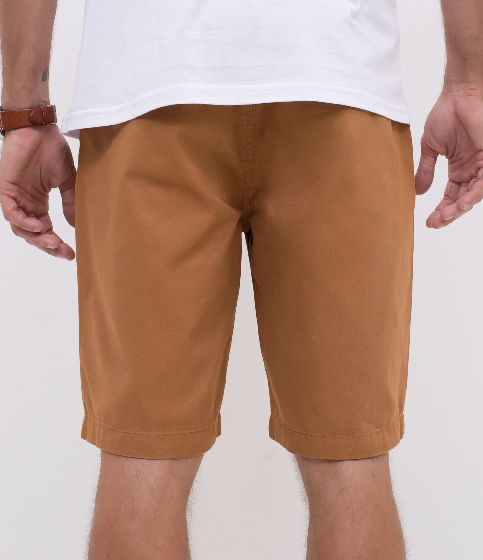 Bermuda Reta em Sarja com Bolso 2