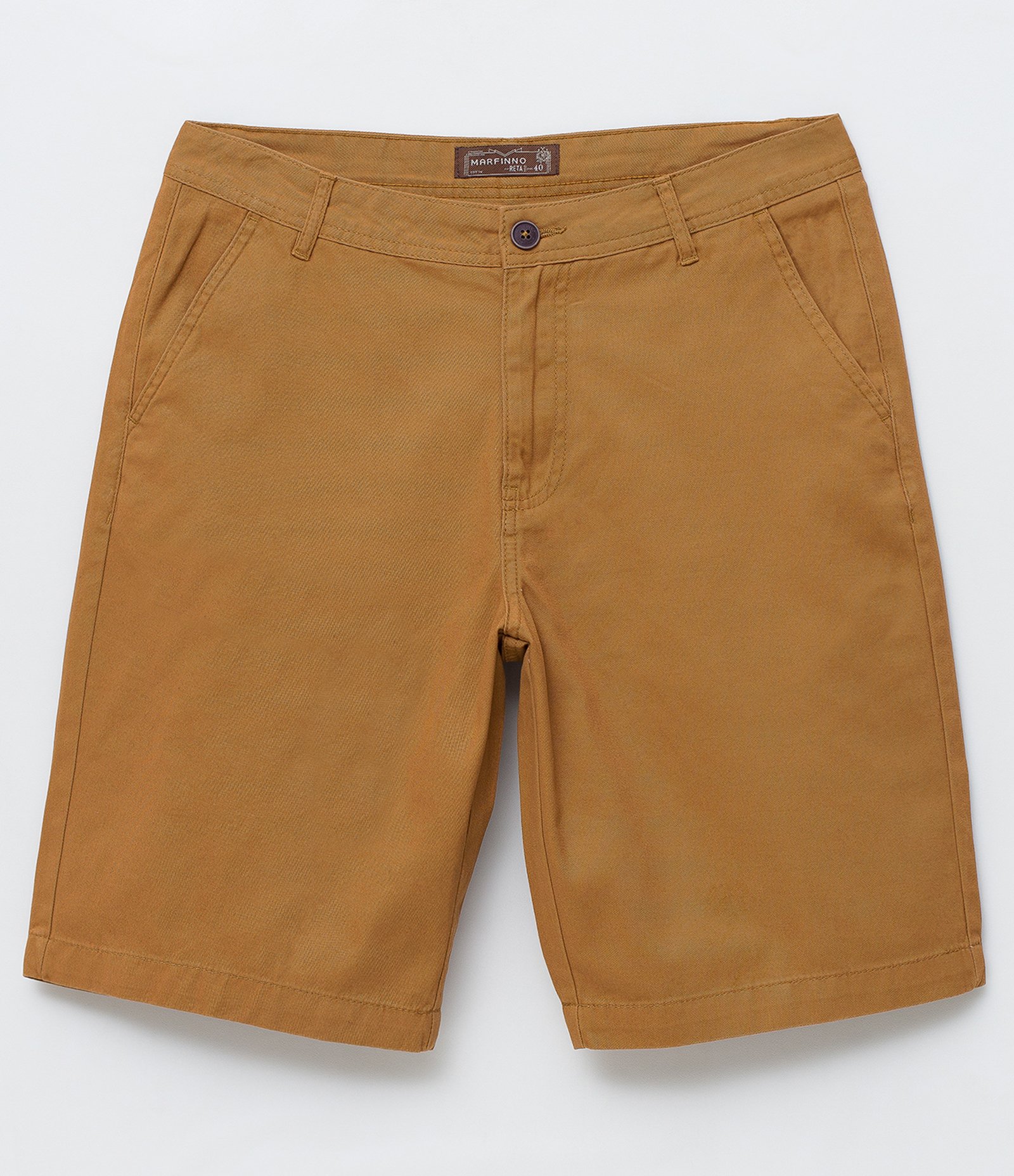 Bermuda Reta em Sarja com Bolso 5