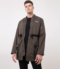 Jaqueta Parka Militar 