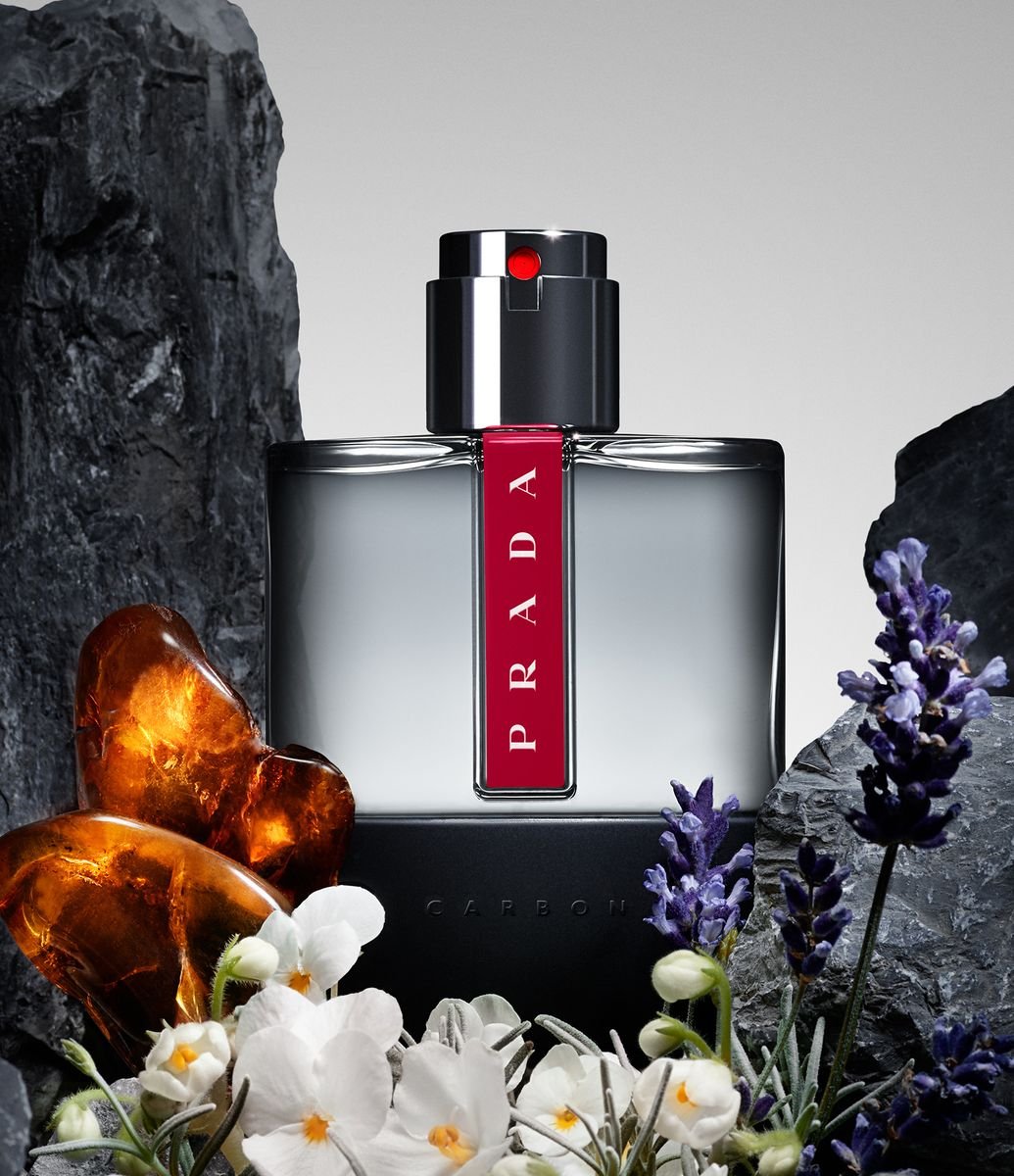 Perfume Prada Luna Rossa Carbon Masculino Eau de Toilette-Prada 100ml