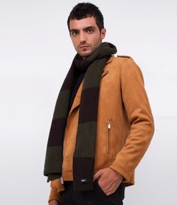Cachecol Masculina Listrada