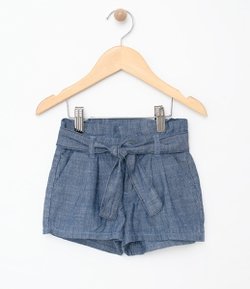 Shorts Infantil Jeans levinho - Tam 1 a 4