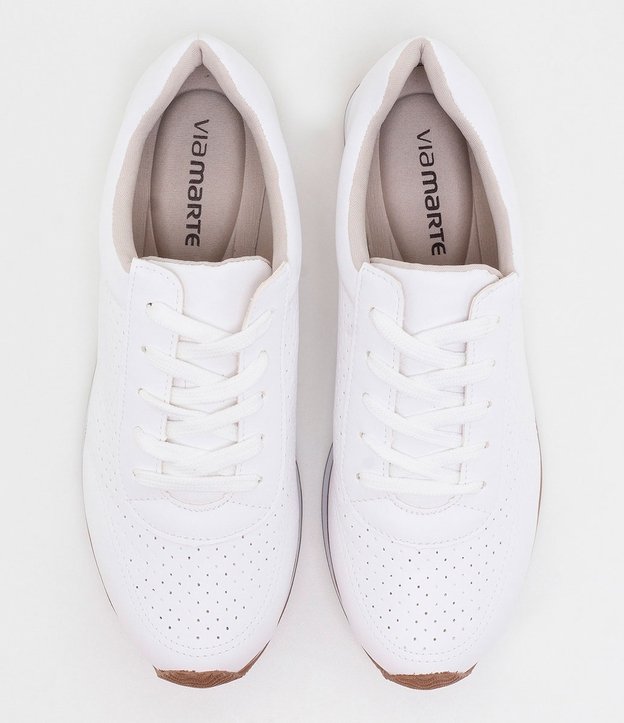 tênis jogging com furinhos via marte