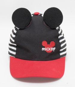 Boné Infantil Mickey Mouse - Tam 0 a 18 meses
