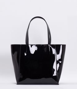 Bolsa Shopper em Verniz