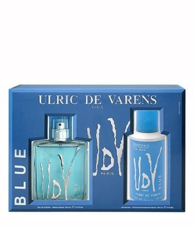 Kit UDV Blue Masculino Perfume Eau de Toilette + Desodorante