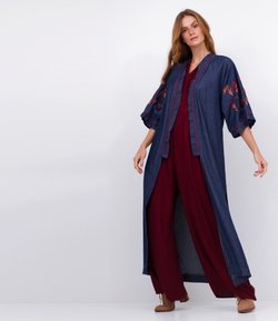 Kimono Jeans Alongado