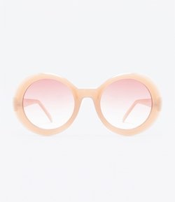 Óculos de Sol Feminino Redondo 