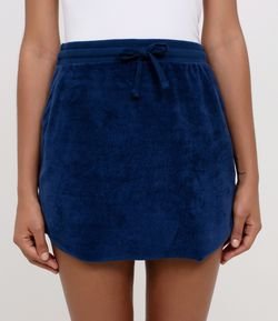 Saia Plush com Amarração 