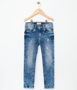 Calça Jeans Infantil - Tam 5 a 14
