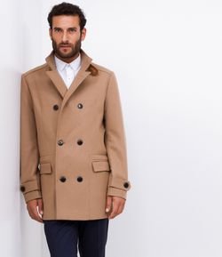 Casaco com Abotoamento Duplo