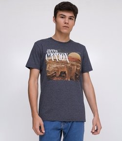 Camiseta com Estampa Grand Canyon