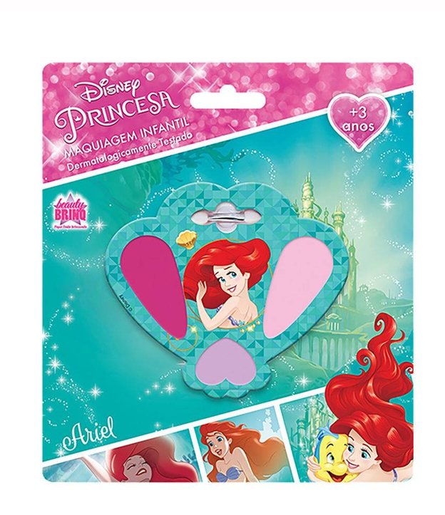 Estojo de Maquiagem Princesa Ariel Blister-Disney
