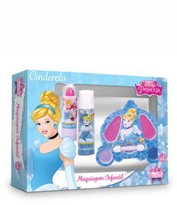 Kit Cinderela de Maquiagem Infantil -Disney