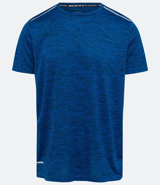 Camiseta Esportiva Básica em Dry Fit com Detalhes Refletivos 7