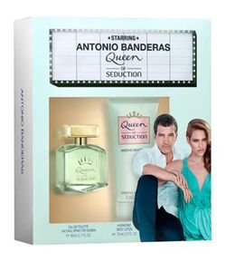 Kit Perfume Feminino Antonio Banderas Queen of Seduction + Loção Corporal