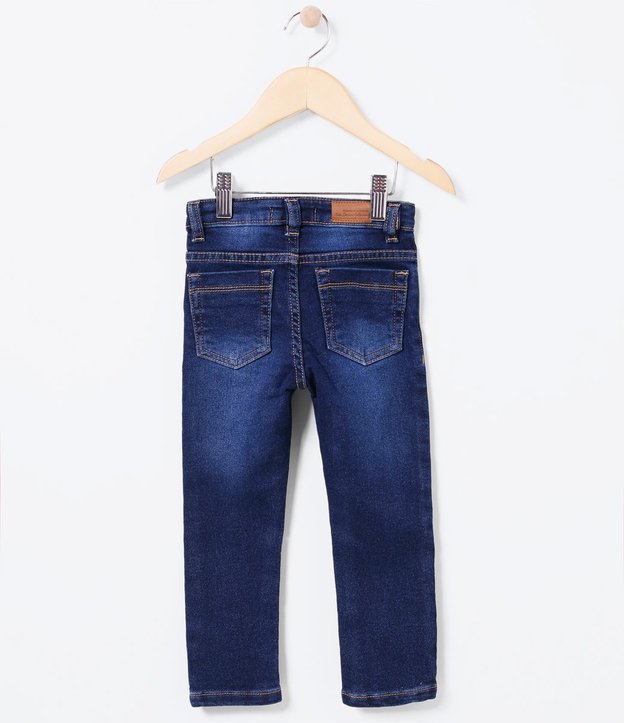 Calça Infantil em Jeans Comfy - Tam 1 a 4  anos Azul 2