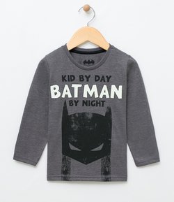 Camiseta Infantil com Estampa Batman