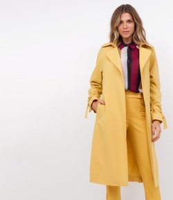 Parka em Alfaiataria com Amarração