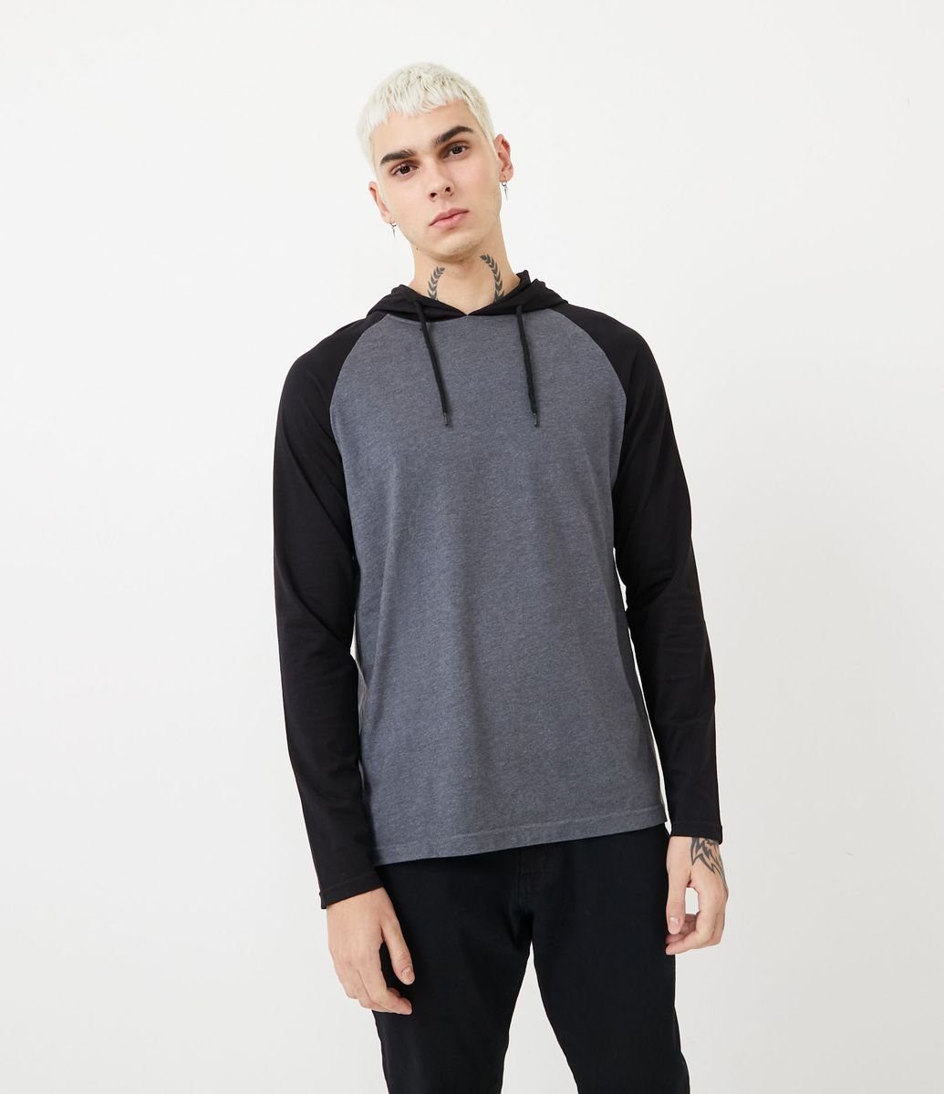 Remera Manga Corta Hombre Slim Fit Capucha » Mayorista de ropa