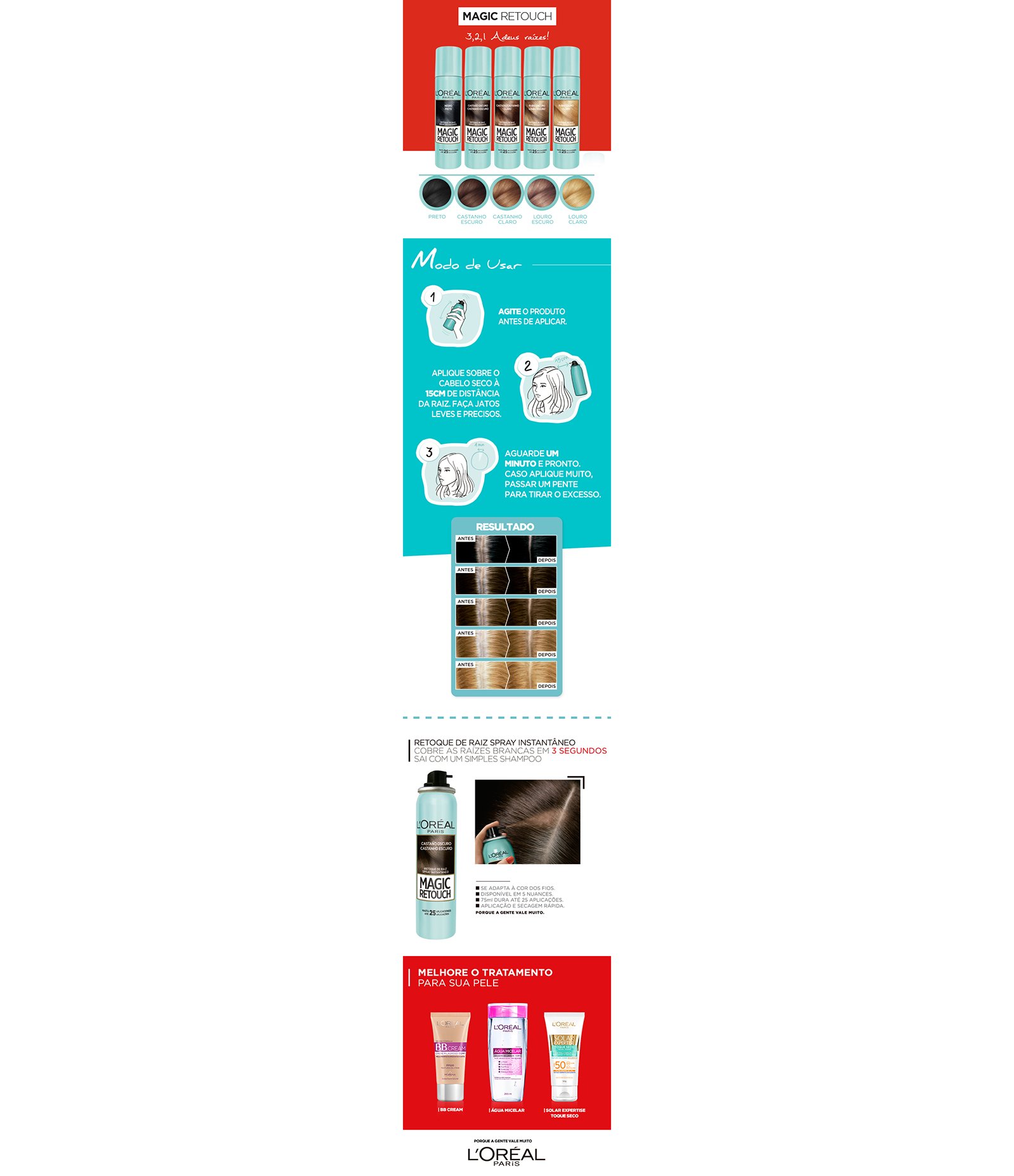 Magic Retouch L'oréal Paris Preto 5