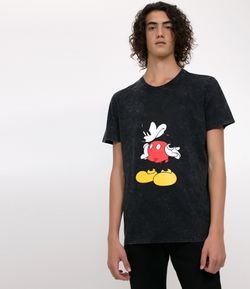 Camiseta com Estampa Mickey
