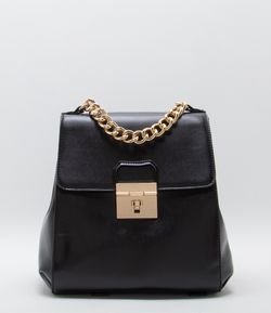 Mochila Com Alça de Mão em Corrente