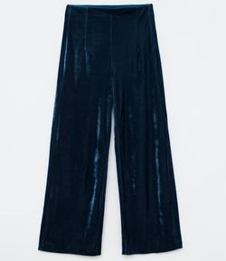 calça pantalona de veludo