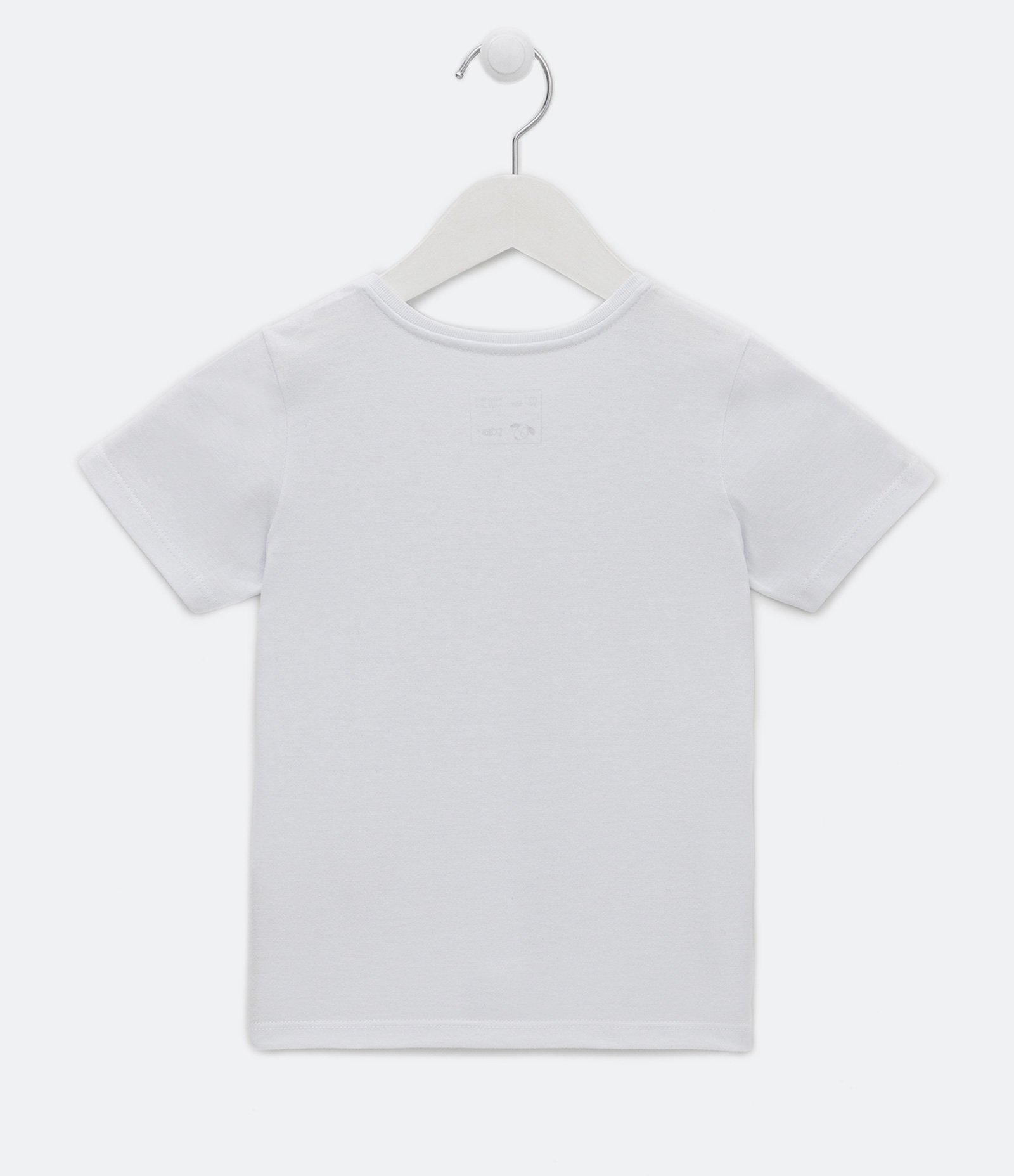 Camiseta Básica Infantil - Tam 1 a 5 anos Branco 2