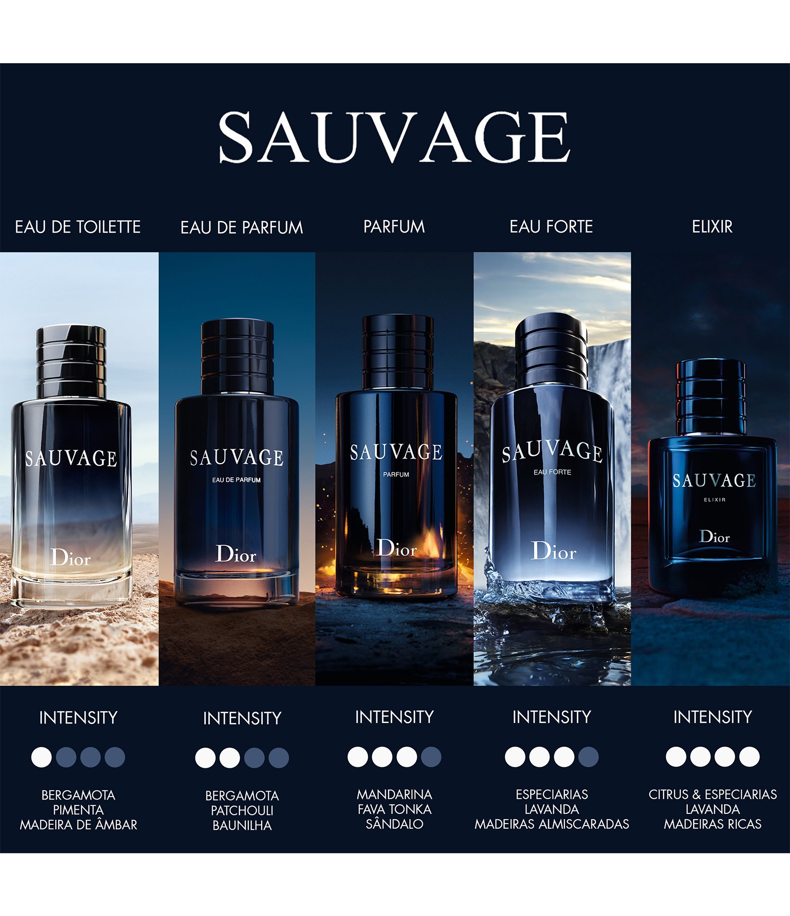 Perfume Dior Sauvage Masculino Eau De Parfum 60ml 5
