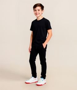 Camiseta Infantil Básica - Tam 5 a 14 Anos