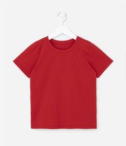Camiseta Infantil Básica - Tam 5 a 14 Anos