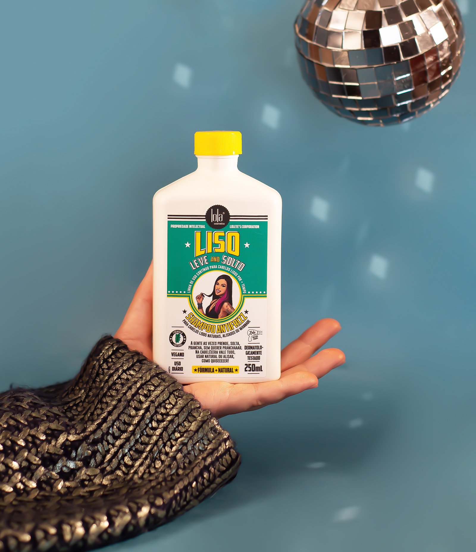 Shampoo Lola Liso Antifrizz 250ml 2