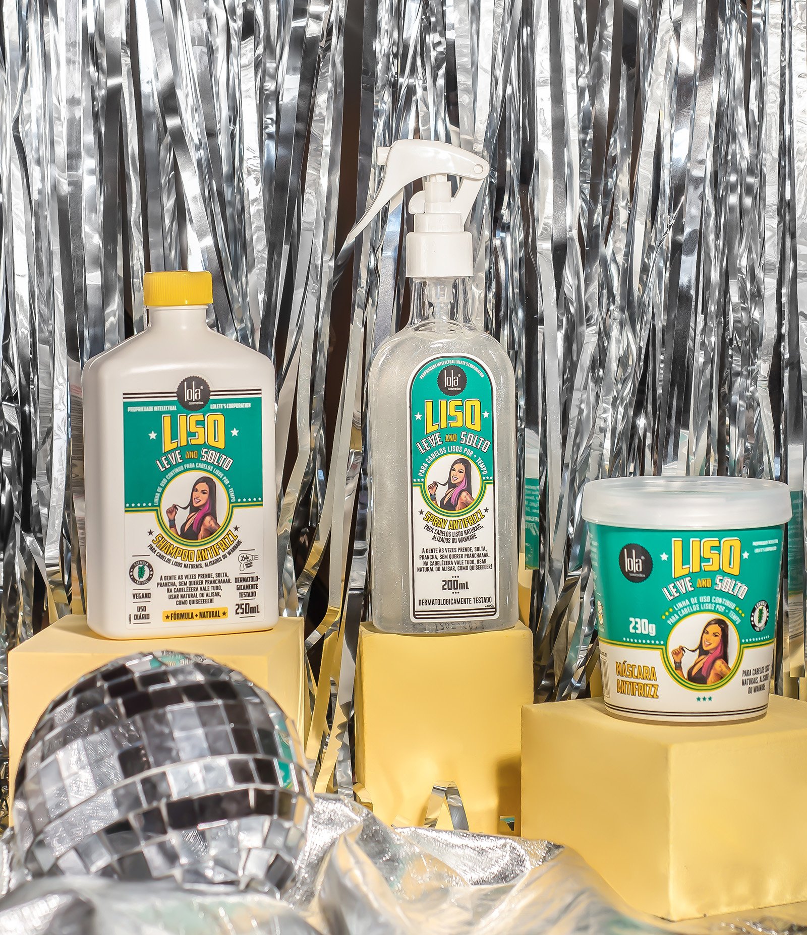 Shampoo Lola Liso Antifrizz 250ml 3