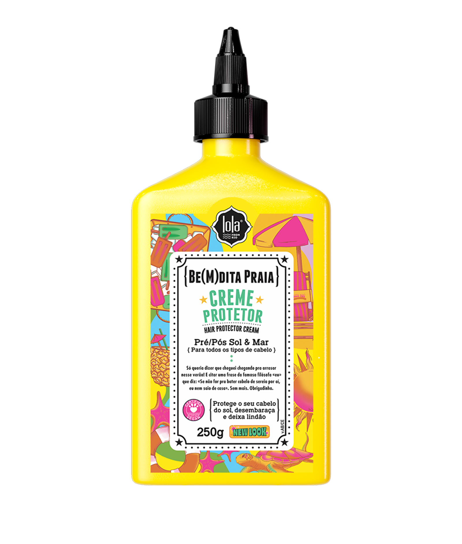 Creme Protetor Be(M)Dita Praia Lola 250ml 1