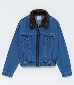 jaqueta animal print renner