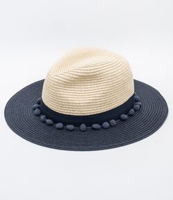 Chapéu de Praia Bicolor