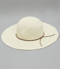 Chapéu de Praia com Detalhe
