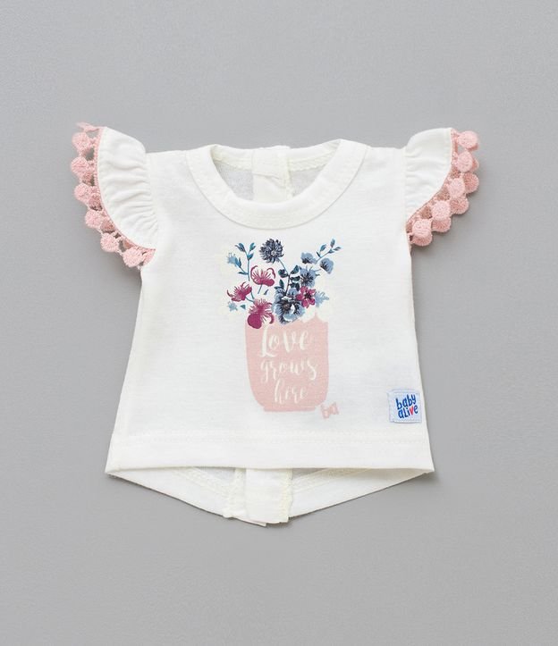 blusa para boneca