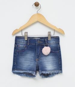 Short Infantil em Jeans - Tam 1 a 4
