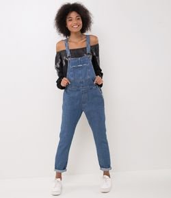 Macacão Jeans Longo